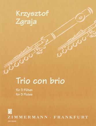 Trio con brio f�r 3 Fl�ten Partitur und Stimmen