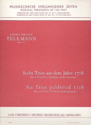 Trio D-Dur Nr.4 f�r 2 Violinen und Bc