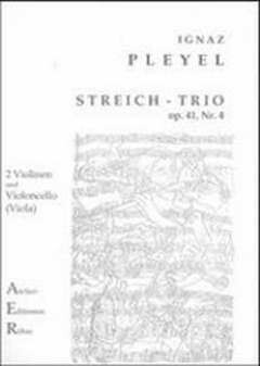 Trio D-Dur op.41,4 f�r 2 Violinen und Violoncello (Viola) Stimmen