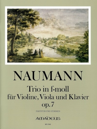 Trio f-Moll op.7 f�r Violine, Viola und Klavier Partitur und Stimmen
