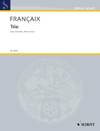 Trio f�r Klarinette, Viola und Klavier