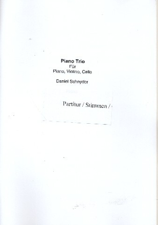 Trio f�r Klavier, Violine und Violoncello