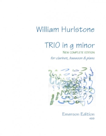 Trio g minor for clarinet, bassoon and piano score and part
