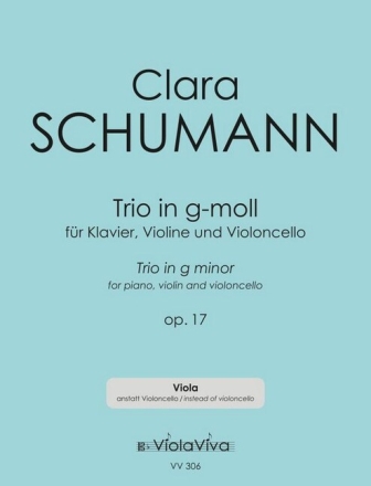 Trio g-Moll op.17 f�r Violine, Violoncello und Klavier Viola-Stimme statt Violoncello