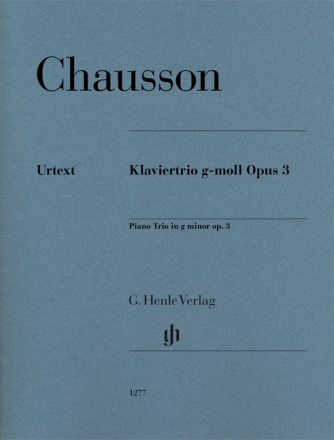 Trio g-Moll op.3 f�r Violine, Violoncello und Klavier Stimmen