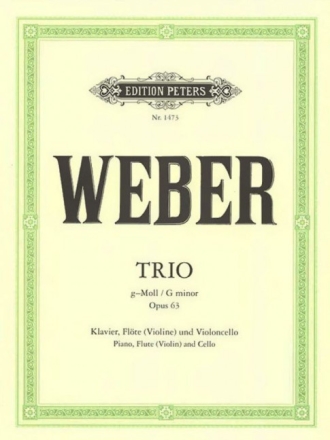Trio g-Moll op.63 f�r Fl�te, Violoncello und Klavier