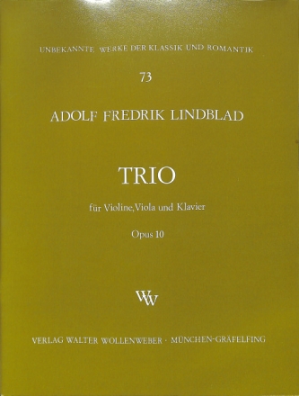 Trio op.10 f�r Violine, Viola und Klavier