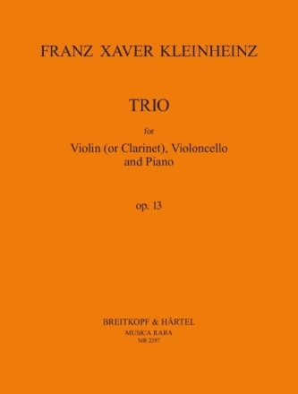Trio op.13 f�r Violine (Klarinette), Violoncello und Klavier Stimmen