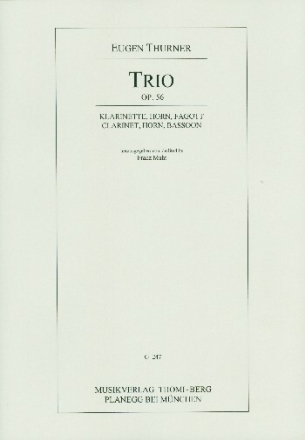 Trio op.56 f�r Oboe, Klarinette und Fagott Stimmen