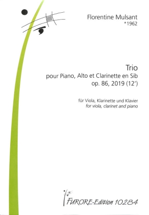 Trio op.86 f�r Viola, Klarinette und Klavier Partitur und Stimmen
