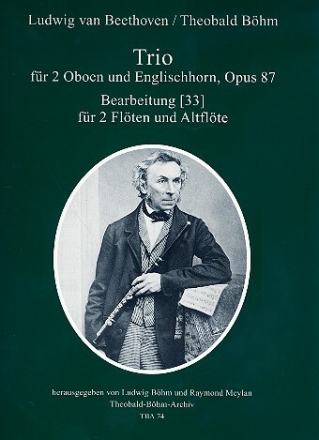 Trio op.87 f�r 2 Fl�ten und Altfl�te Partitur und Stimmen