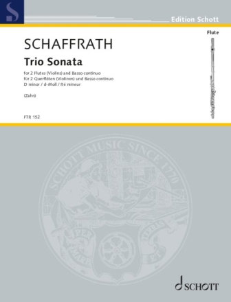 Trio Sonata d-Moll f�r 2 Fl�ten (Violinen) und Basso continuo