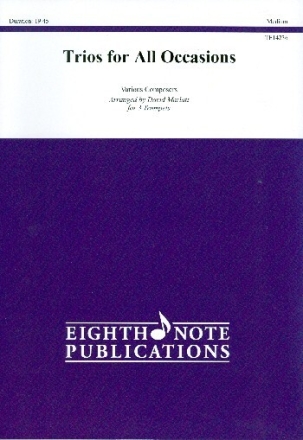 Trios for All Occasions for 3 flexible instruments trumpet score