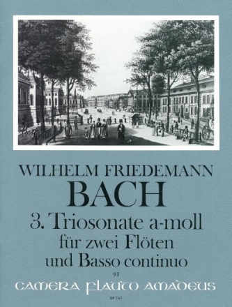 Triosonate a-Moll Nr.3 f�r 2 Fl�ten und Bc