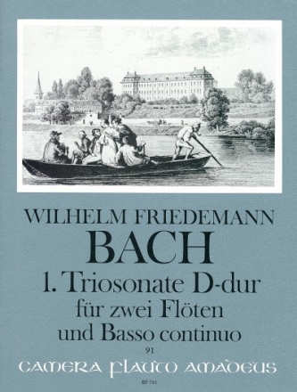 Triosonate D-Dur Nr.1 f�r 2 Fl�ten und Bc