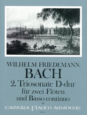 Triosonate D-Dur Nr.2 f�r 2 Fl�ten und Bc