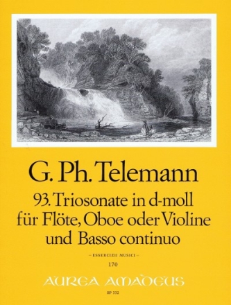 Triosonate d-Moll Nr.93 f�r Fl�te, Oboe (Violine) und Bc