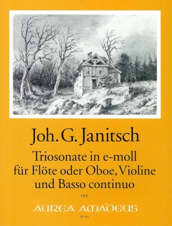 Triosonate e-Moll f�r Fl�te (Oboe), Violine und Bc
