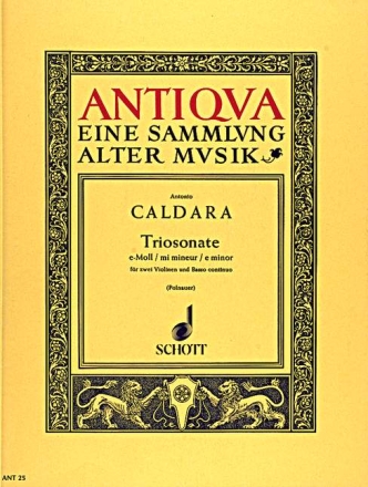 Triosonate e-Moll op. 1/5 f�r 2 Violinen und Basso continuo (Cembalo, Klavier), Violoncello (Vio