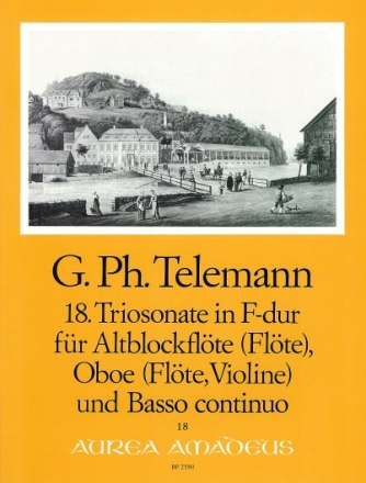 Triosonate F-Dur Nr.18 f�r Altblockfl�te (fl), Oboe (fl, vl) und Bc