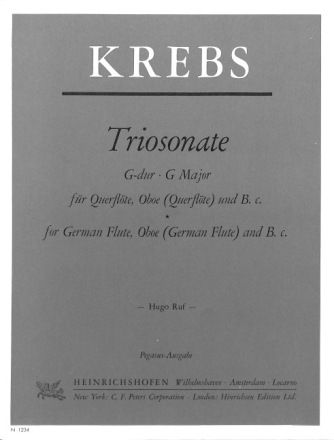 Triosonate G-Dur f�r Fl�te, Oboe und Bc