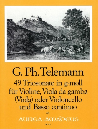Triosonate g-Moll Nr.49 f�r Violine, Viola da gamba (Viola, Violoncello) und bc