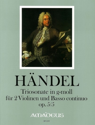 Triosonate g-Moll op.5,5 f�r 2 Violinen und Bc