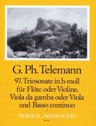 Triosonate h-Moll Nr.97 f�r Fl�te (Violine), Viola da gamba (Viola) und Bc