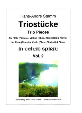 Triost�cke in Celtic Spirit vol.2 f�r Fl�te (Piccolo), Violine (Oboe, Klarinette in B) und Klavier Stimmen