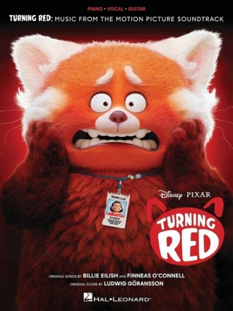 Turning Red for piano/vocal/guitar songbook