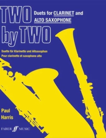Two by Two Duets for clarinet and alto saxophone