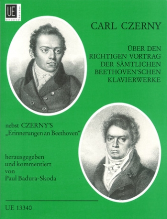 �ber den richtigen Vortrag der s�mtlichen Klavierwerke Beethovens