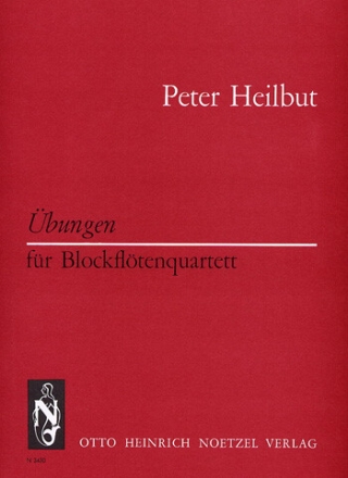 �bungen f�r Blockfl�tenquartett Partitur
