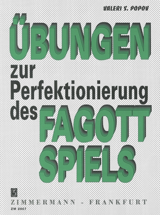 �bungen zur Perfektionierung des Fagottspiels
