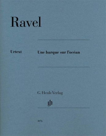 Une barque sur l'oc�an f�r Klavier