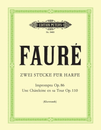 Une chateleine en sa tour op.110 und Impromptu op.86 f�r Harfe
