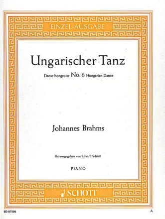 Ungarischer Tanz Nr.6 f�r Klavier