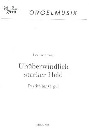 Un�berwindlich starker Held f�r Orgel