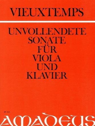 Unvollendete Sonate oppost. f�r Viola und Klavier