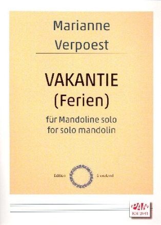 Vakantie f�r Mandoline solo