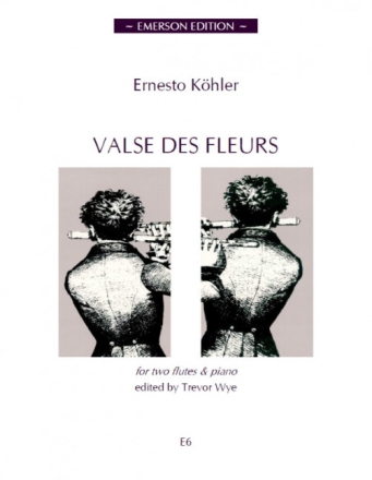 Valse de fleurs op.87 for 2 flutes and piano Score and 2 parts