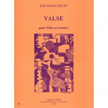 Valse pour flute et guitare parties