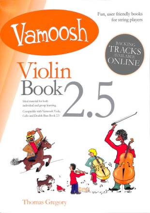 Vamoosh Violin Book 2.5 (+Online-Audio) for violin