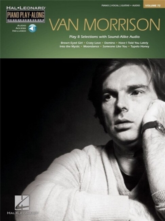 Van Morrison (+CD) for piano/vocal/guitar play along vol.72