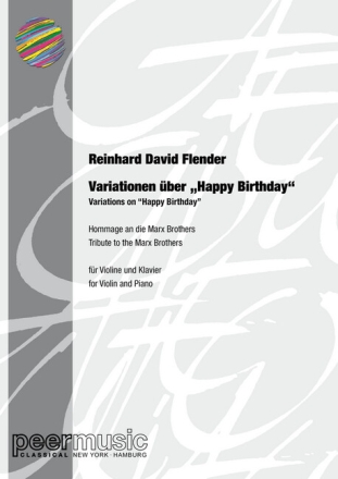 Variationen �ber 'Happy Birthday' f�r Violine und Klavier