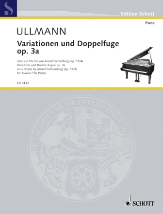 Variationen und Doppelfuge op. 3a f�r Klavier