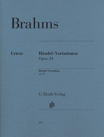 Variationen und Fuge �ber ein Thema von H�ndel op.24 f�r Klavier