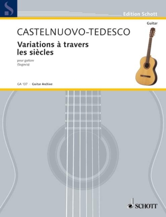 Variations a travers les siecles f�r Gitarre