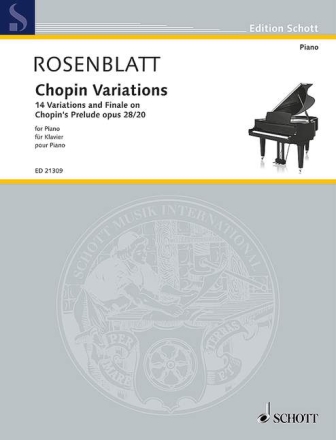 Variations and Finale on Chopin's Prelude op.28,20 for piano