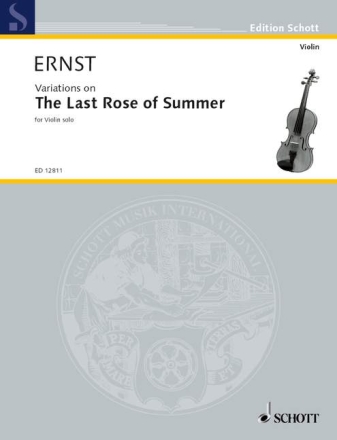 Variations on The last Rose of Summer f�r Violine und Klavier